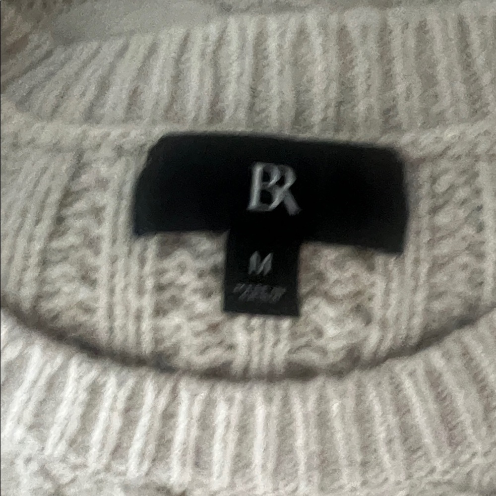 Banana Republic Cable Knit Merino-Blend Sweater - Picture 2 of 5